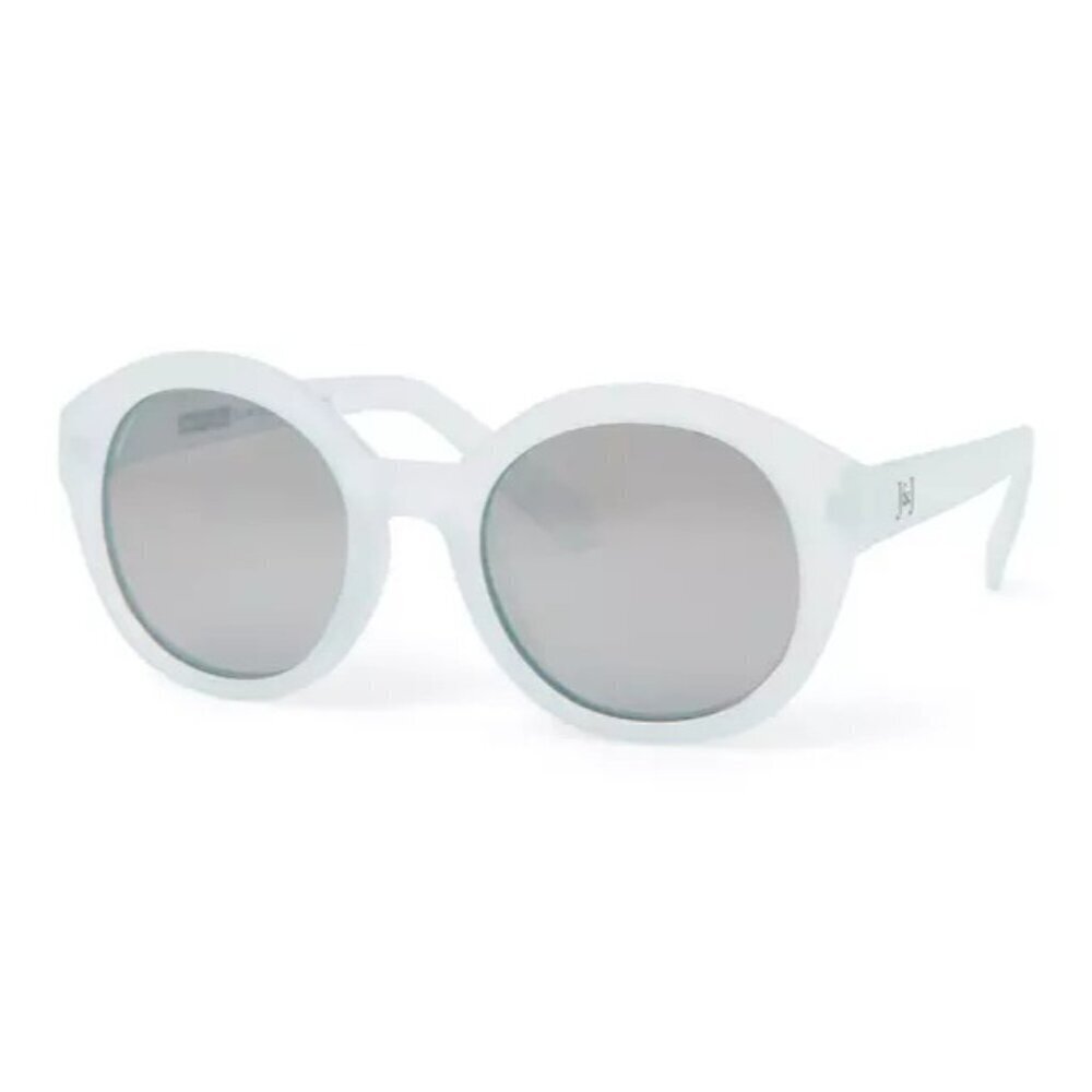 Janie and Jack‎ Youth Girls Size 4 Years + Round Sunglasses in Frosted Pale Blue